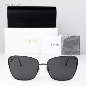 Dior Women Sunglasses Gunmetal Grey Butterfly MISSDIOR B2U H4A0 BRAND NEW